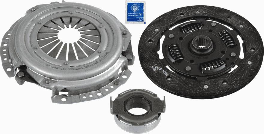 SACHS 3000 368 001 - Комплект съединител vvparts.bg