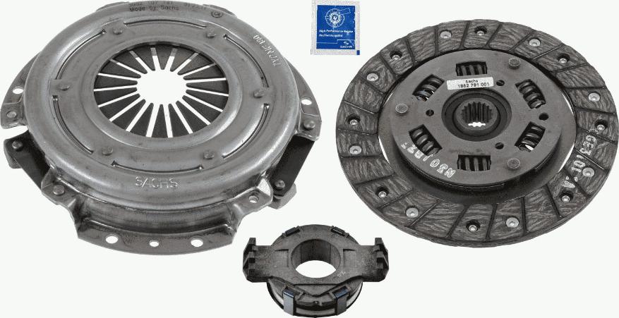 SACHS 3 000 339 001 - Комплект съединител vvparts.bg