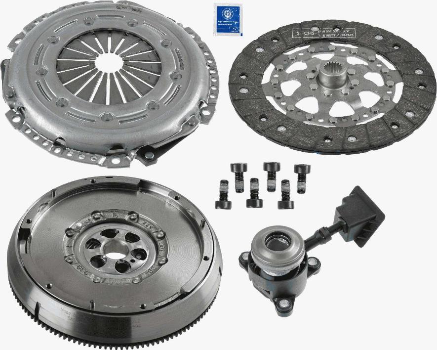 SACHS 2290 601 158 - Комплект съединител vvparts.bg