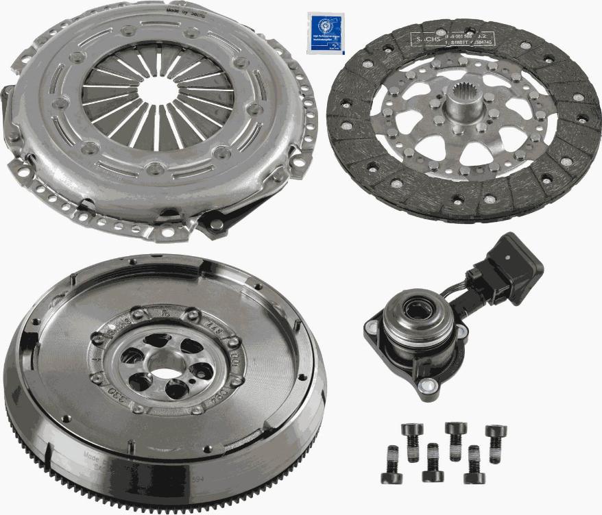 SACHS 2290 601 164 - Комплект съединител vvparts.bg