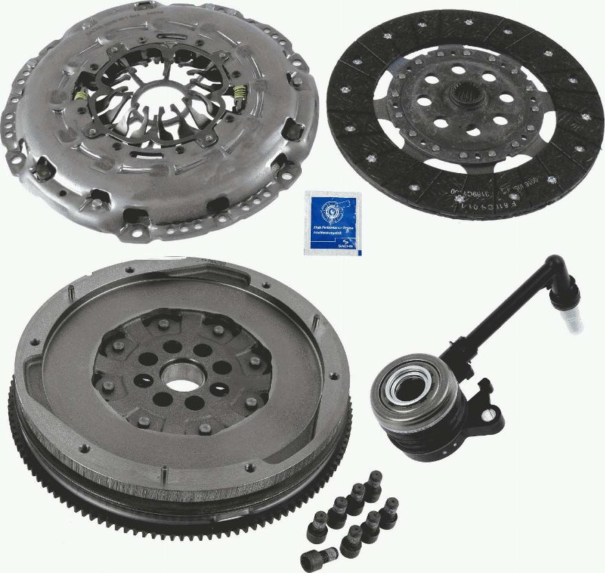 SACHS 2290 601 136 - Комплект съединител vvparts.bg