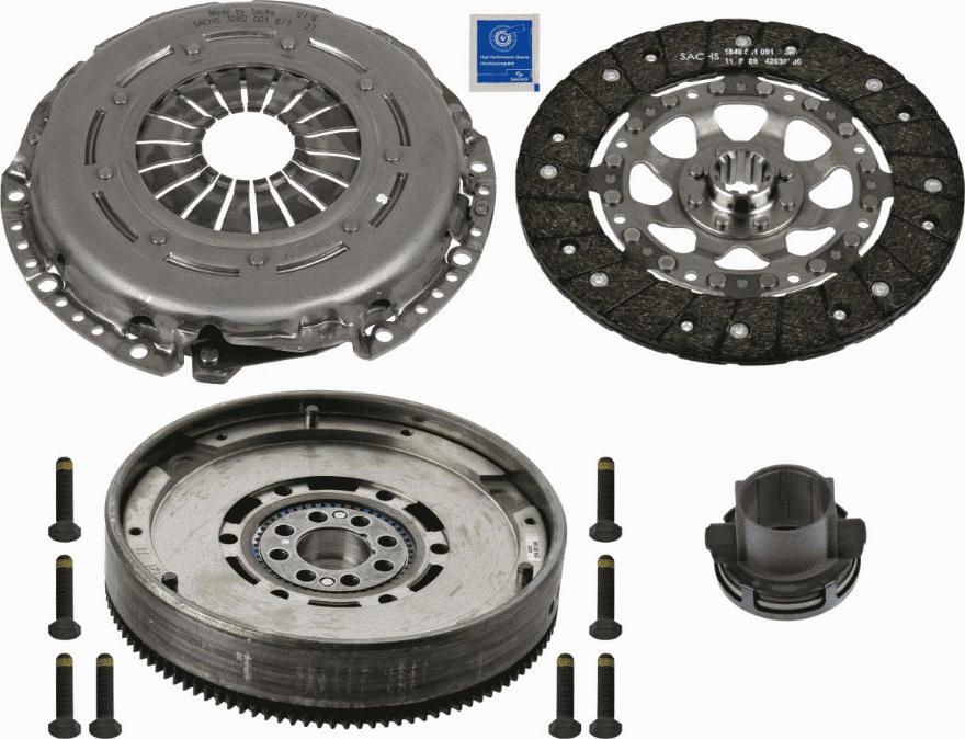 SACHS 2290 601 125 - Комплект съединител vvparts.bg