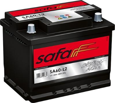 SAFA SA60-L2 - Стартов акумулатор vvparts.bg