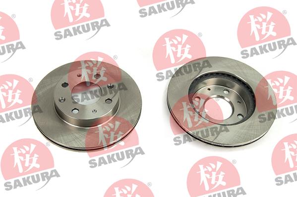 SAKURA 604-40-6640 - Спирачен диск vvparts.bg