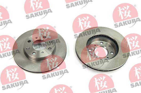 SAKURA 604-40-6650 - Спирачен диск vvparts.bg