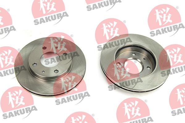 SAKURA 604-05-4730 - Спирачен диск vvparts.bg