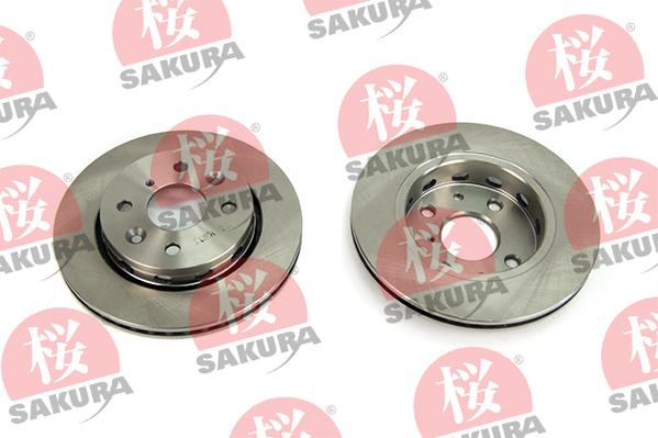 SAKURA 604-03-8815 - Спирачен диск vvparts.bg