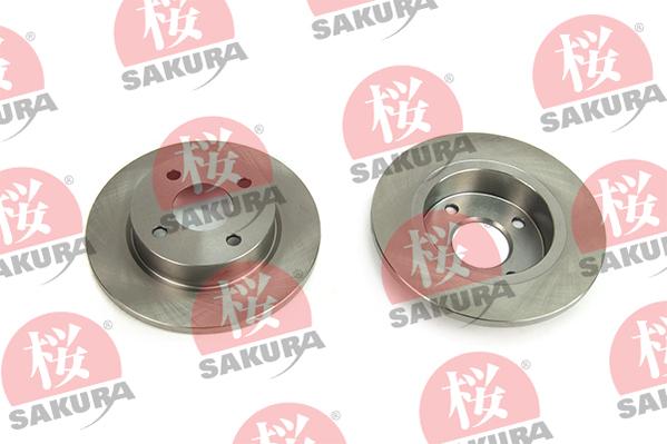 SAKURA 604-10-4060 - Спирачен диск vvparts.bg