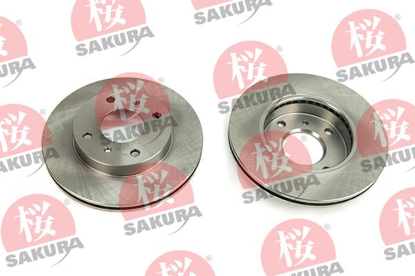 SAKURA 604-10-4080 - Спирачен диск vvparts.bg