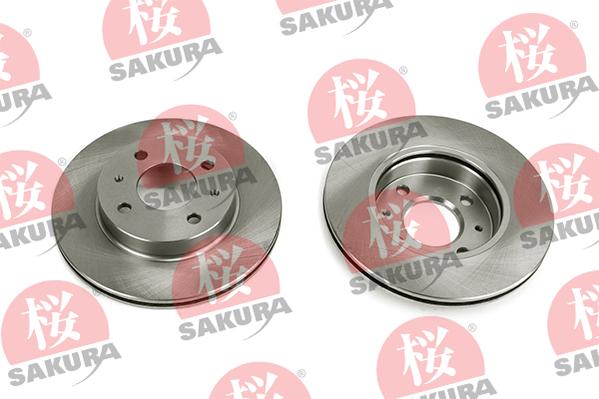 SAKURA 604-10-4020 - Спирачен диск vvparts.bg