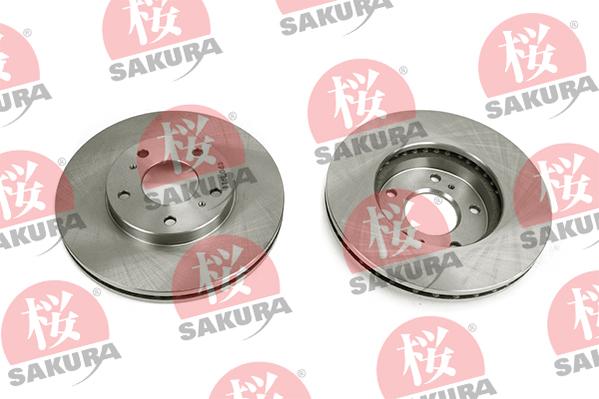 SAKURA 604-10-4146 - Спирачен диск vvparts.bg