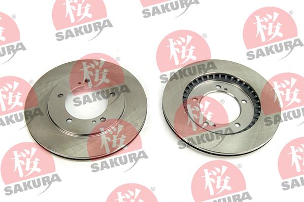 SAKURA 604-80-7005 - Спирачен диск vvparts.bg