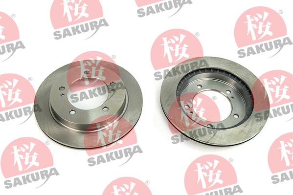 SAKURA 604-80-7033 - Спирачен диск vvparts.bg