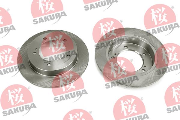 SAKURA 604-80-7025 - Спирачен диск vvparts.bg