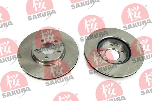 SAKURA 604-30-3691 - Спирачен диск vvparts.bg