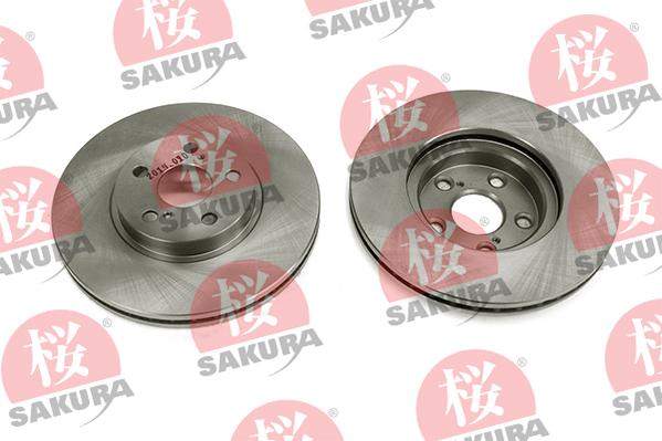 SAKURA 604-20-3873 - Спирачен диск vvparts.bg