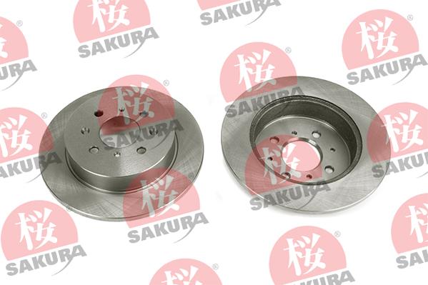 SAKURA 605-40-6602 - Спирачен диск vvparts.bg