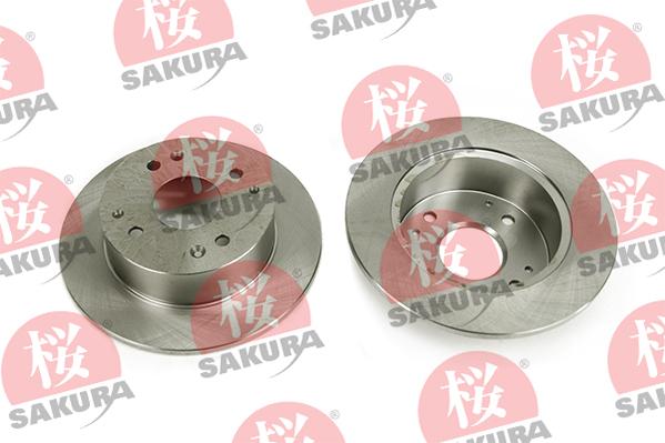 SAKURA 605-40-6625 - Спирачен диск vvparts.bg