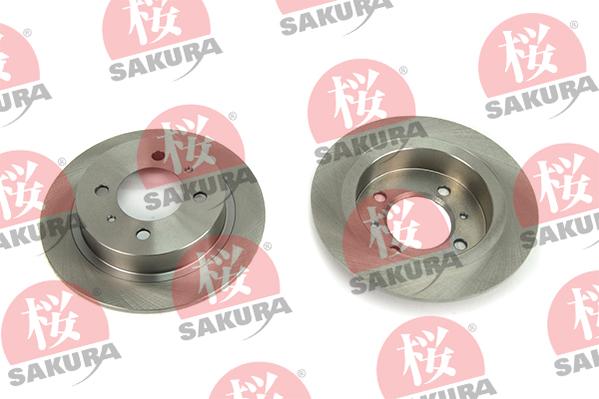 SAKURA 605-10-4010 - Спирачен диск vvparts.bg