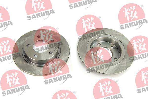 SAKURA 605-30-3550 - Спирачен диск vvparts.bg
