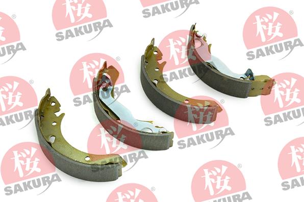 SAKURA 602-05-4640 - Комплект спирачна челюст vvparts.bg