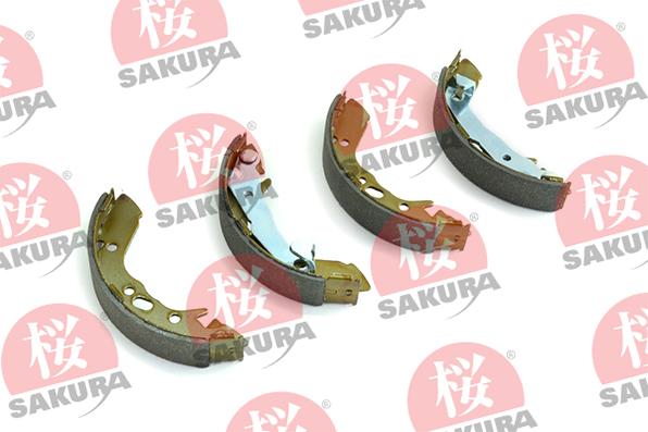 SAKURA 602-05-4630 - Комплект спирачна челюст vvparts.bg