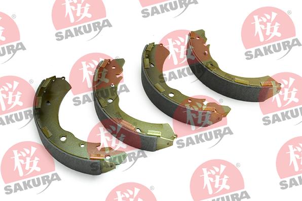SAKURA 602-00-4212 - Комплект спирачна челюст vvparts.bg