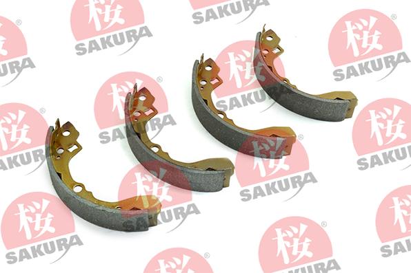 SAKURA 602-03-8800 - Комплект спирачна челюст vvparts.bg