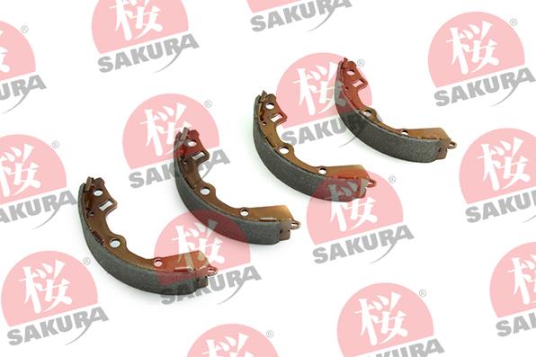 SAKURA 602-03-8885 - Комплект спирачна челюст vvparts.bg