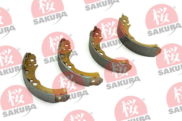 SAKURA 602-10-4000 - Комплект спирачна челюст vvparts.bg