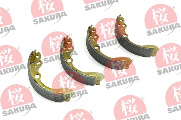 SAKURA 602-30-3600 - Комплект спирачна челюст vvparts.bg