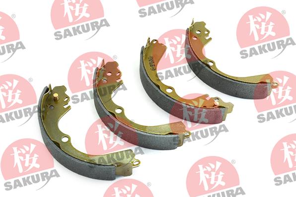 SAKURA 602-70-7622 - Комплект спирачна челюст vvparts.bg
