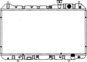 SAKURA Automotive 1210-0127 - Радиатор, охлаждане на двигателя vvparts.bg