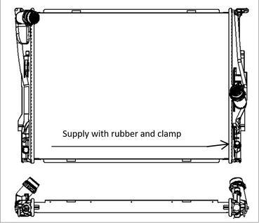 SAKURA Automotive 3011-1021 - Радиатор, охлаждане на двигателя vvparts.bg