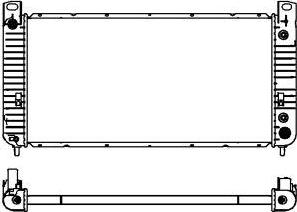 SAKURA Automotive 3081-1013 - Радиатор, охлаждане на двигателя vvparts.bg