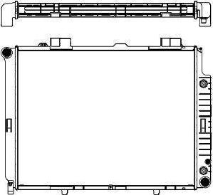 SAKURA Automotive 3311-1003 - Радиатор, охлаждане на двигателя vvparts.bg