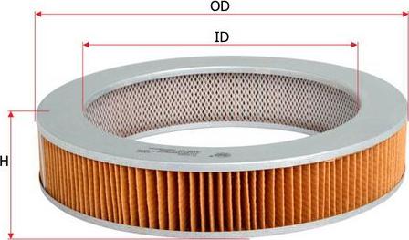 SAKURA Automotive A-1604 - Въздушен филтър vvparts.bg