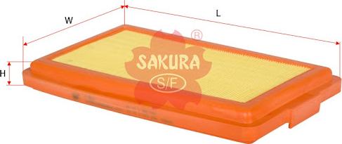 SAKURA Automotive A-3001 - Въздушен филтър vvparts.bg