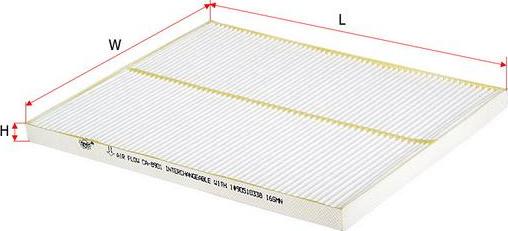 SAKURA Automotive CA-8901 - Филтър купе (поленов филтър) vvparts.bg