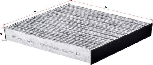 SAKURA Automotive CAC-16150 - Филтър купе (поленов филтър) vvparts.bg