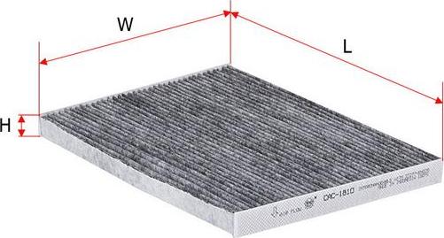 SAKURA Automotive CAC-1810 - Филтър купе (поленов филтър) vvparts.bg