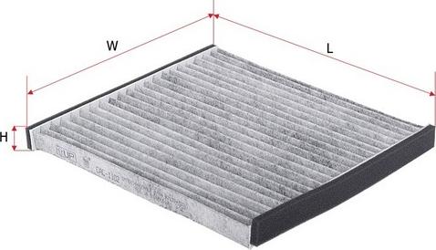 Sakura Filters AU CAC-1102 - Филтър купе (поленов филтър) vvparts.bg