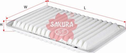 Sakura Filters AU FA-1189 - Въздушен филтър vvparts.bg