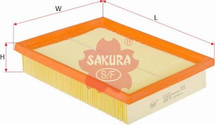 Sakura Filters AU FA-21050 - Въздушен филтър vvparts.bg