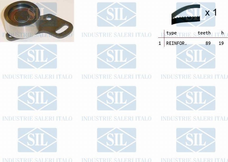 Saleri SIL TK1459 - Комплект ангренажен ремък vvparts.bg