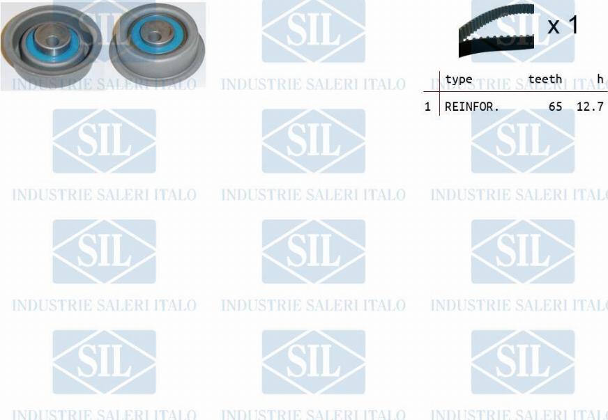 Saleri SIL TK1200 - Комплект ангренажен ремък vvparts.bg