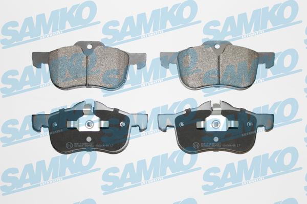 Samko 5SP952 - Комплект спирачно феродо, дискови спирачки vvparts.bg