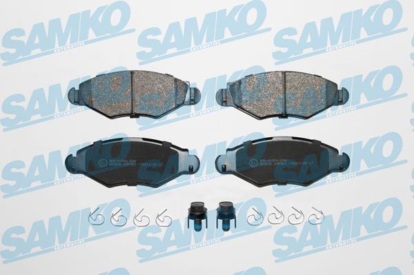 Samko 5SP903 - Комплект спирачно феродо, дискови спирачки vvparts.bg