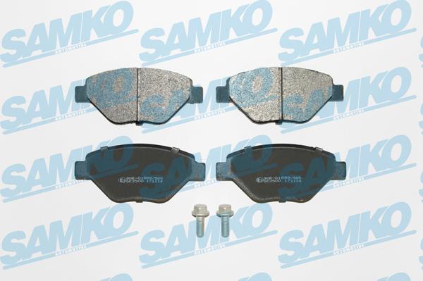 Samko 5SP910 - Комплект спирачно феродо, дискови спирачки vvparts.bg