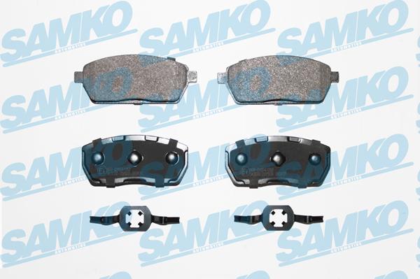 Samko 5SP936 - Комплект спирачно феродо, дискови спирачки vvparts.bg